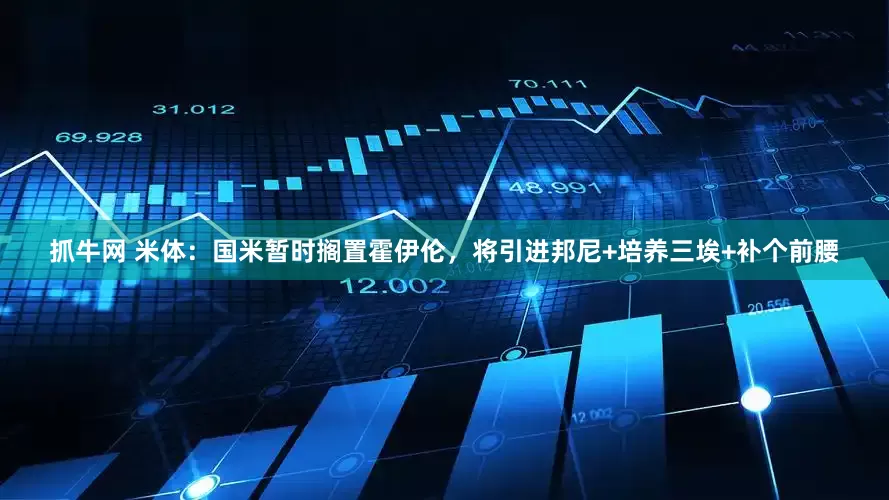 抓牛网 米体：国米暂时搁置霍伊伦，将引进邦尼+培养三埃+补个前腰